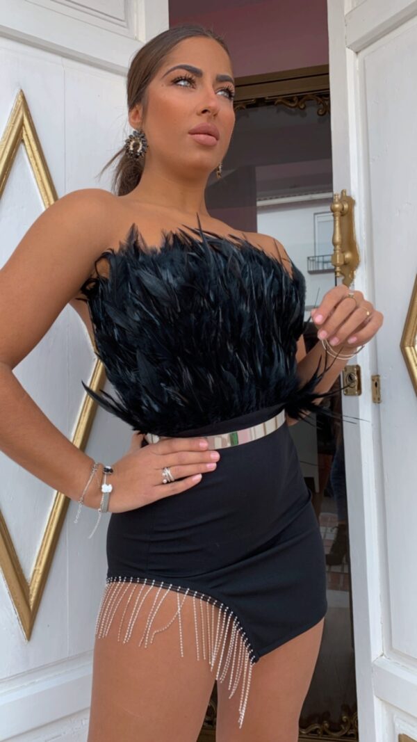 Falda Strass