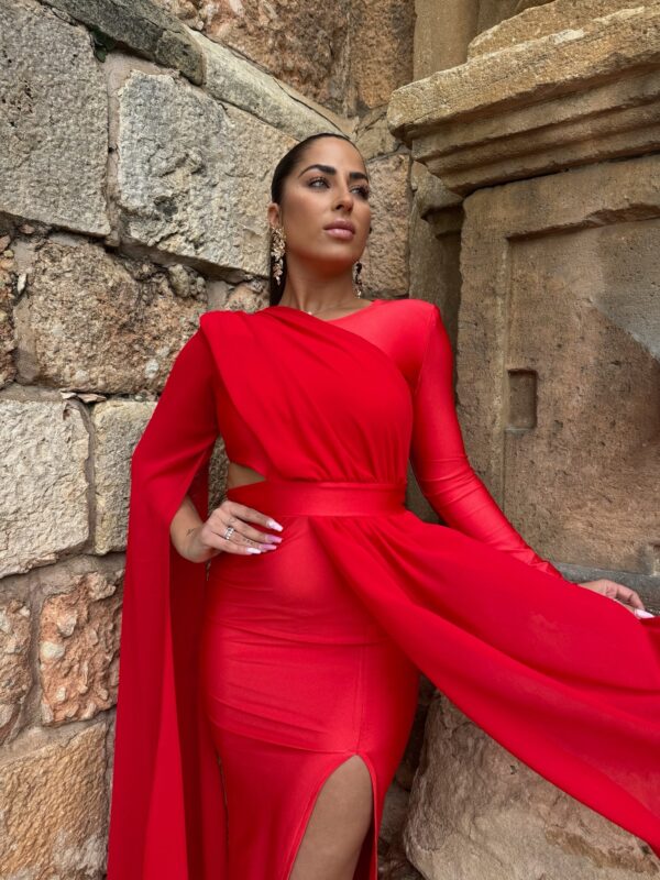 Vestido Mía Rojo - Imagen 2