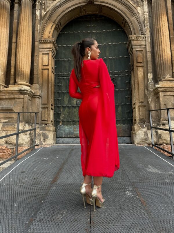 Vestido Mía Rojo - Imagen 3