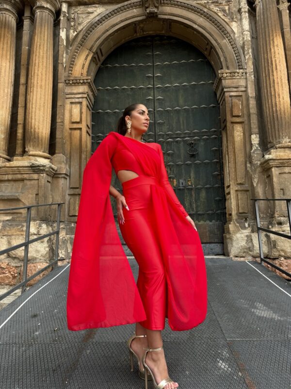 Vestido Mía Rojo - Imagen 6