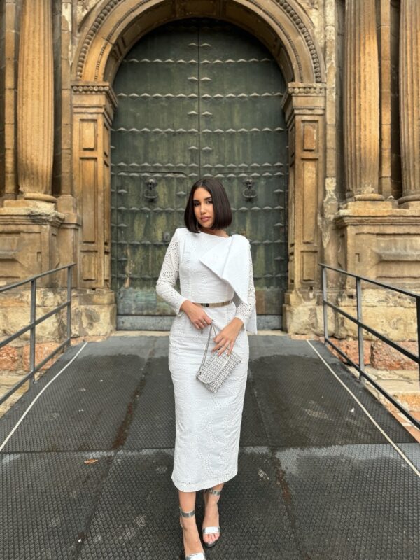 Vestido Lazo blanco - Imagen 5