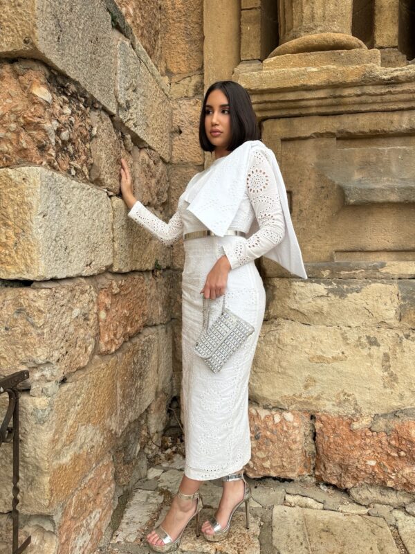 Vestido Lazo blanco - Imagen 2
