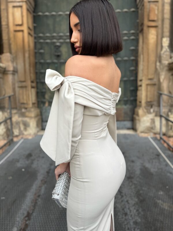 Vestido GYO beige - Imagen 4