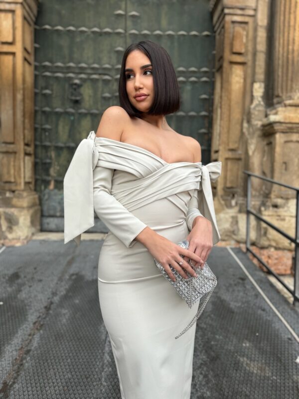 Vestido GYO beige - Imagen 7