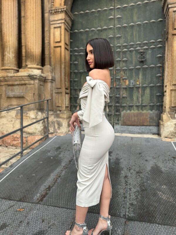 Vestido GYO beige - Imagen 6