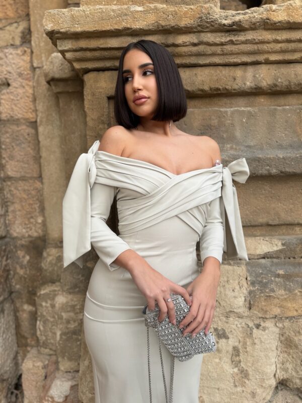 Vestido GYO beige - Imagen 5