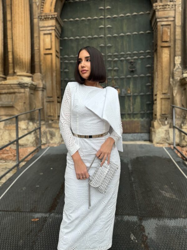 Vestido Lazo blanco - Imagen 4