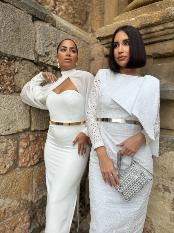 Vestido Lazo blanco - Imagen 6