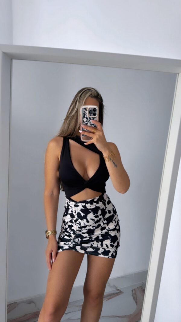 Falda vaca
