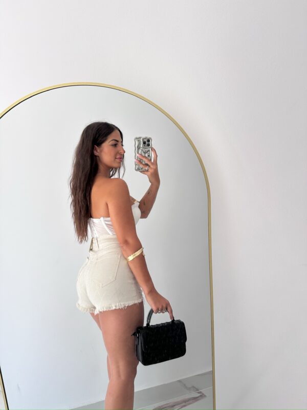 Short beige brillo - Imagen 3