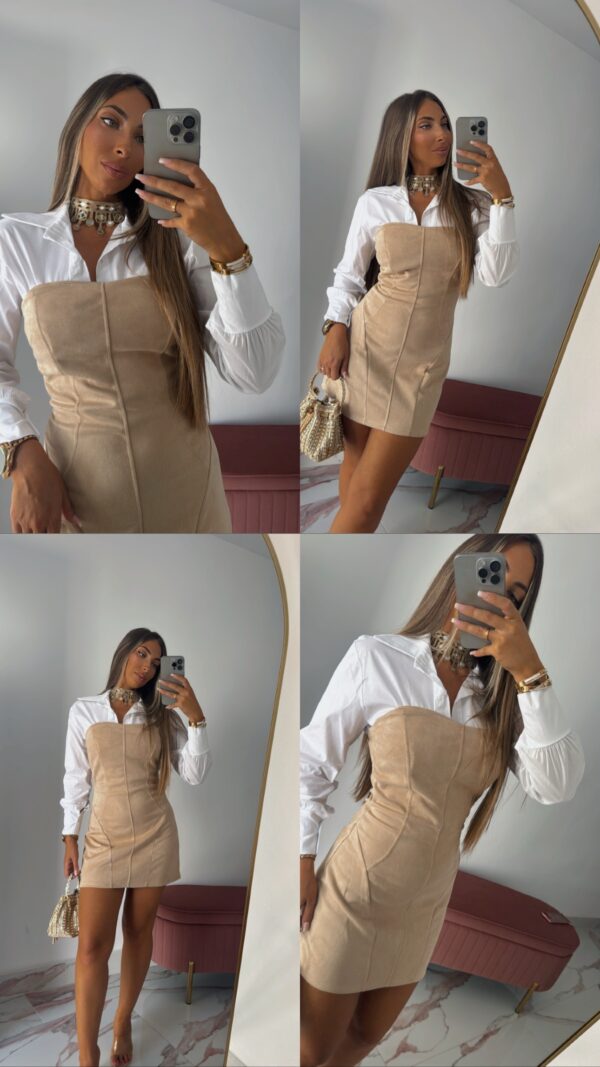 Vestido antelina - Imagen 2