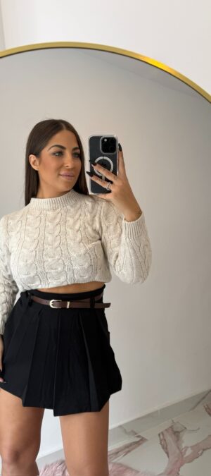 Falda/pantalon negra