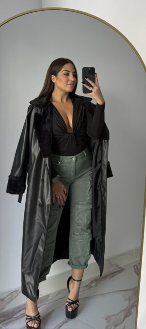 GABARDINA Polipiel con pelos