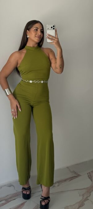 Mono verde oliva