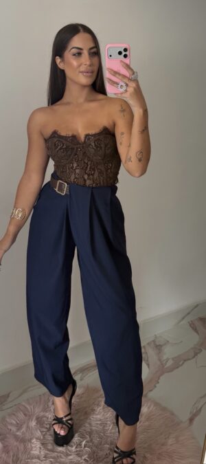 Pantalón Stra Azul marino